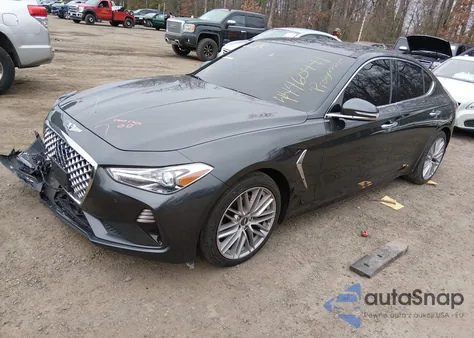 2020 Genesis G70 2.0T Rwd from USA, damaged, VIN KMTG34LA8LU059488
